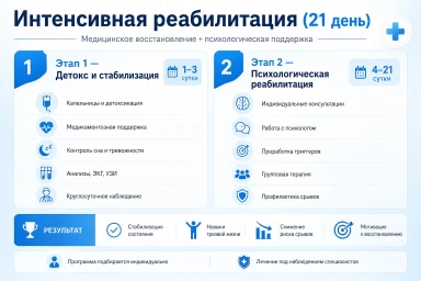 Реабилитация за 21 день в Астрахани